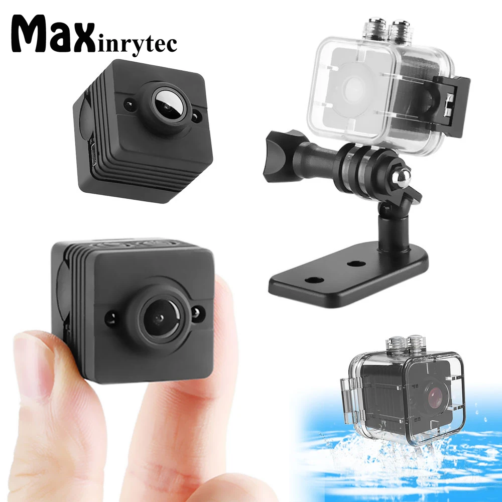 

Maxinrytec SQ12 SQ12 Mini Camera HD Video Recorder Infrared Night Motion Detection Micro Camera Waterproof Digital Camera