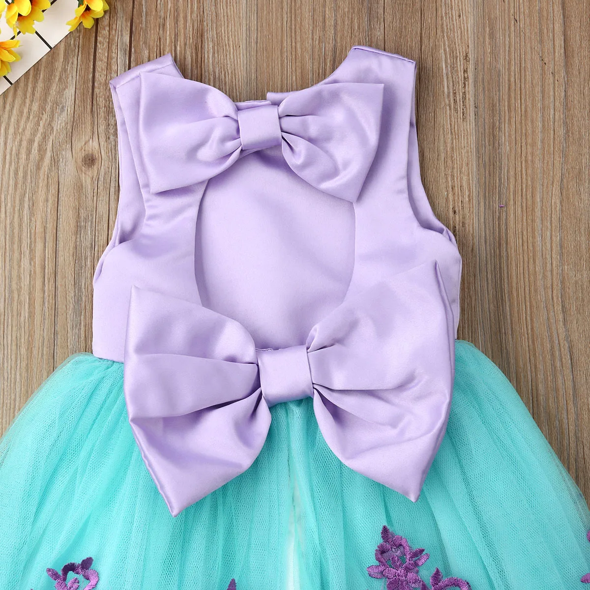 Pudcoco/платье для девочек; От 6 месяцев до 5 лет США; детское кружевное платье-пачка принцессы с бантом для маленьких девочек; Бальные вечерние платья; платье подружки невесты