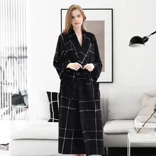 Фланелевый Халат Пара Осень-зима плюс удобрение для увеличения пижамы женское Коралловое бархатное мужское утепленное платье