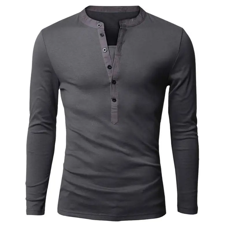 All Listings Men's Long-Sleeve Beefy Henley T-Shirt