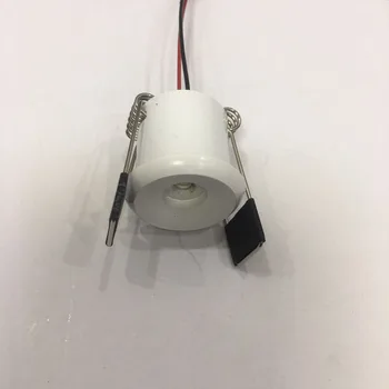 

20pcs/lot diameter 30mm cob Led Cabinet white mini Spot light 1W Include Led Driver AC85-265V Mini downlight
