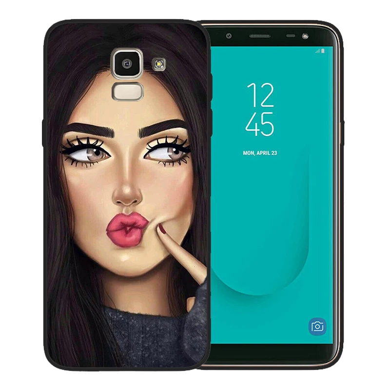10 Хиджаб мусульманский исламский Gril/глаза арабский чехол для Samsung Galaxy A7 A10 A20 A30 A40 A50 A70 A6 A8 A5 A9 Note 8 9 крышка - Цвет: 10