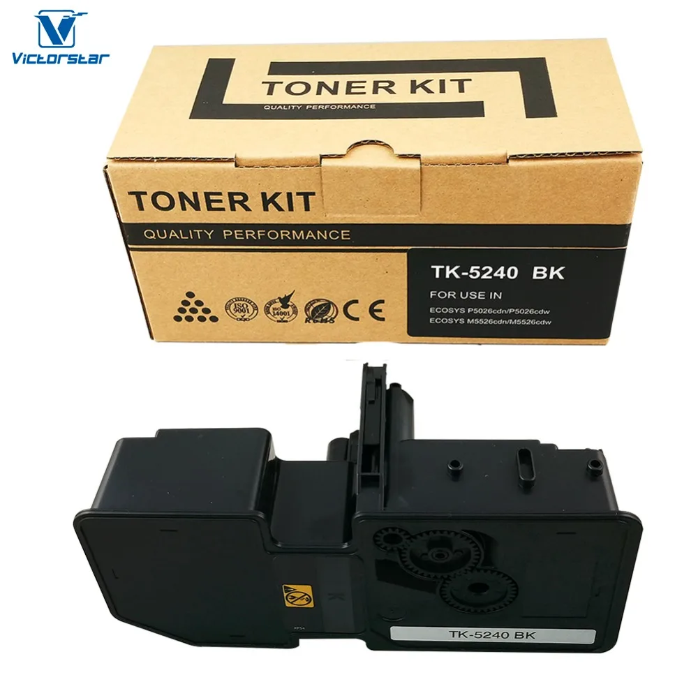 VICTORSTAR совместимые картриджи TK5240/TK-5240 для Kyocera ECOSYS P5026cdn P5026cdw M5526cdn M5526cdw лазерных