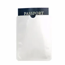 50 шт/лот) против сканирования паспорт рукав RFID защитный чехол карта безопасности протектор блокатор