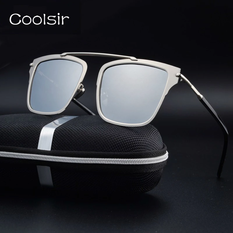 Coolsir модные Брендовая Дизайнерская обувь поляризационные Солнцезащитные очки