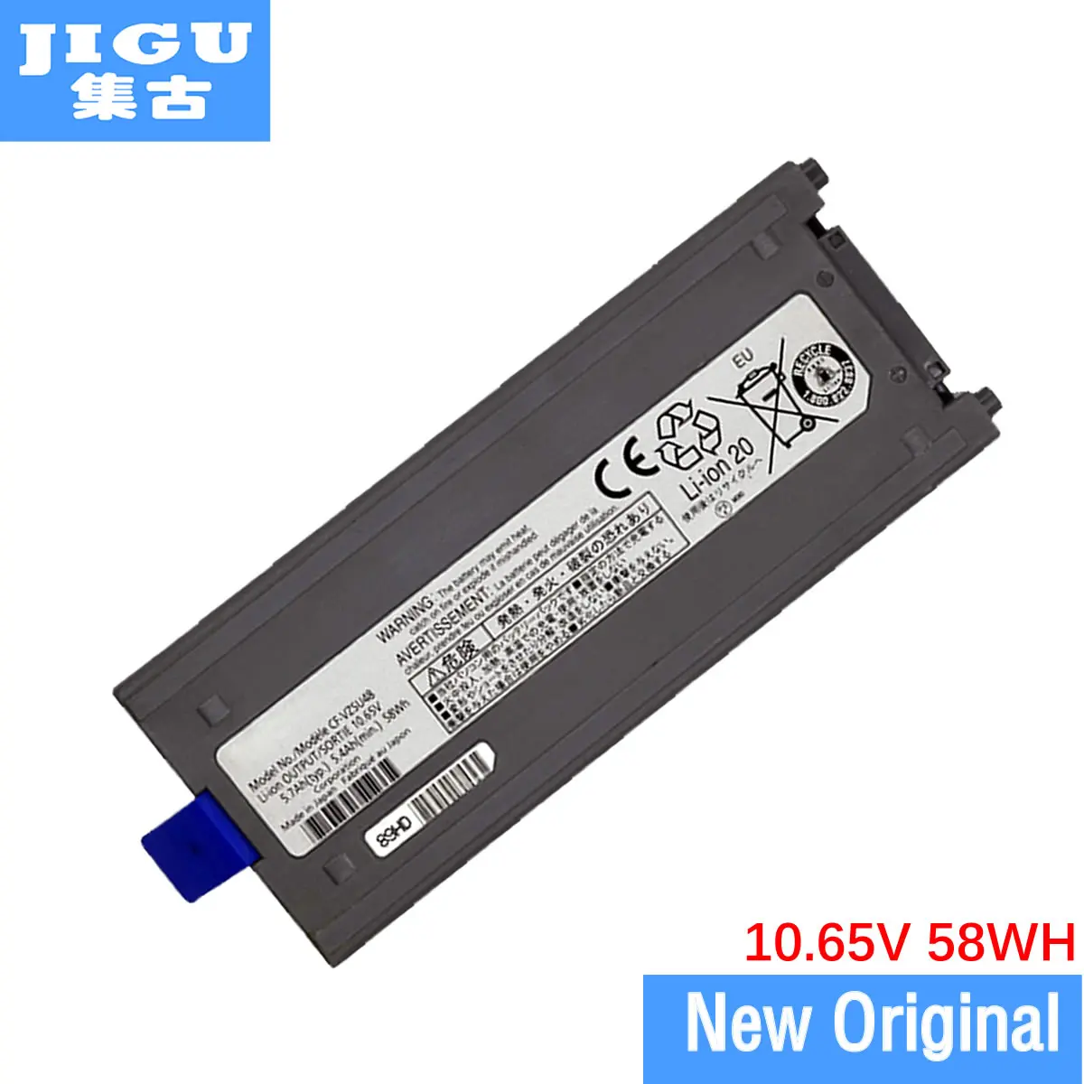

JIGU CF-VZSU48 CF-VZSU48R CF-VZSU58U CFVZSU48 Original Laptop Battery For Panasonic CF-19 Mk3 For Toughbook CF-19