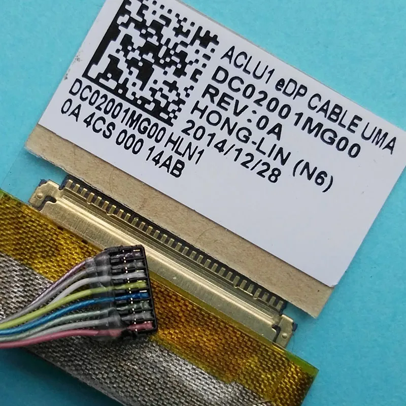 Новый оригинальный кабель ЖКД для Lenovo G40 30 35 ноутбук LVDS ЖК DC02001MG00 Гибкий видео
