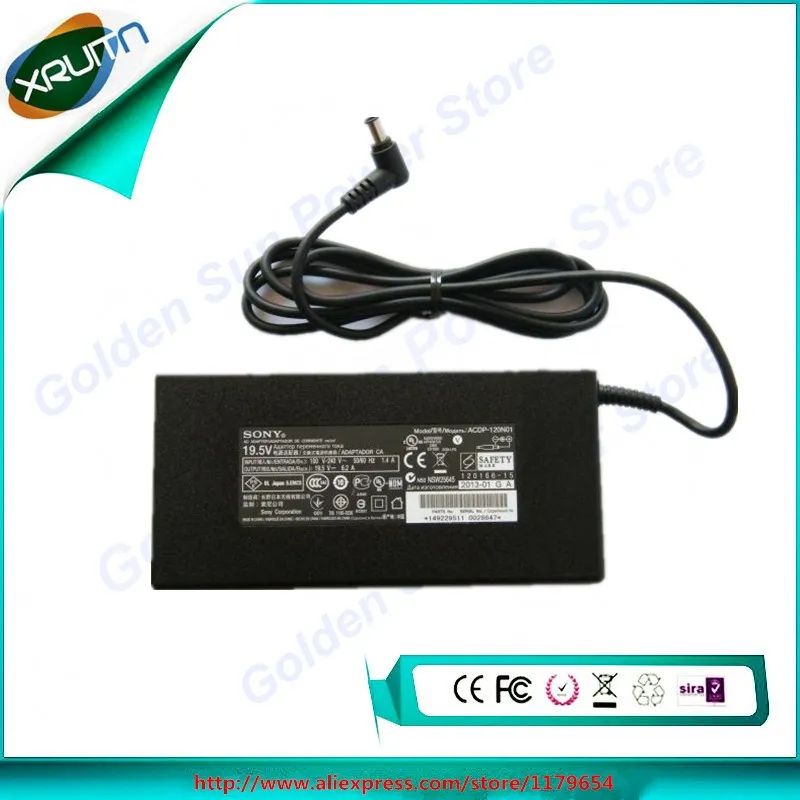 19 5 V 6.2A 120W адаптер питания для ноутбука Sony ACDP 120N01 120E01 120E02 149273311 0048630 5196483 зарядное