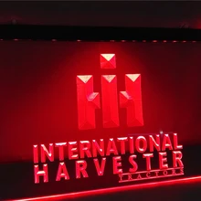 LG133-Международный комбайн трактор светодиодный неоновый свет вывеска домашний декор ремесла