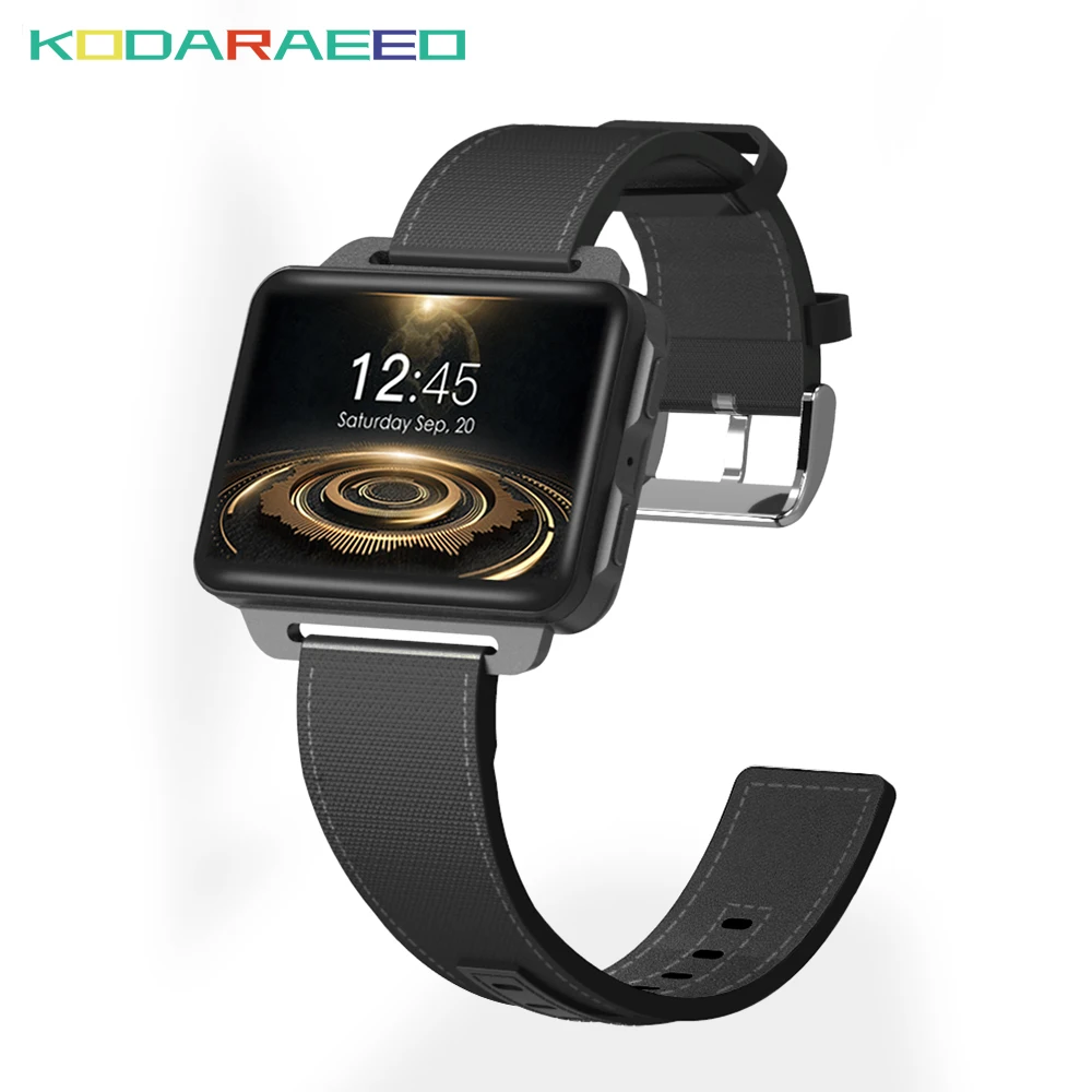 DM99 Смарт-часы MTK6580 2 дюймов Экран 1 ГБ 16 3G android часы телефон WCDMA Wi-Fi gps 1200 мАч Спорт