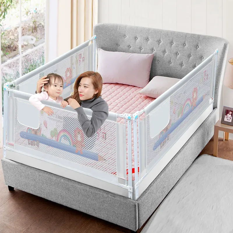 Baby Bed Fence Home Kids playpen Safety Gate Products child Care Barrier for beds Crib Rails Security Fencing Children Guardrail