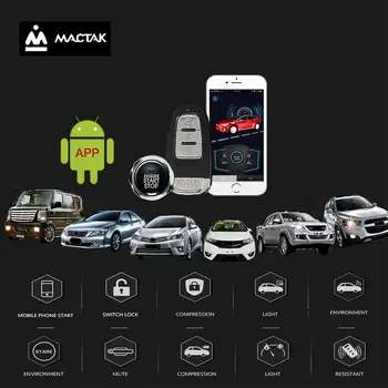 

Car accessories Keyless Entry Comfort System PKE android mobile Phone APP Remote Start Car Engine Car Alarm Push 963