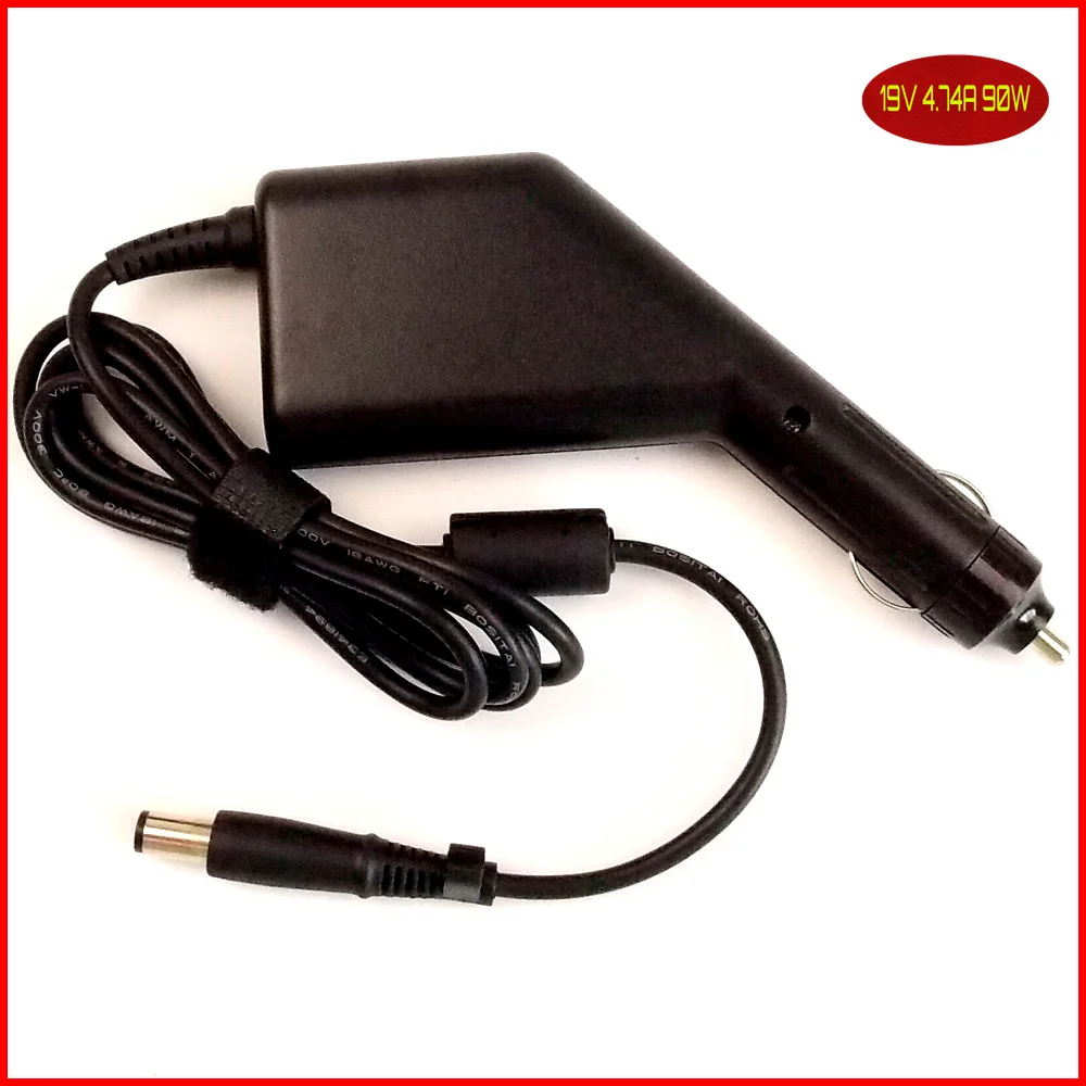 Ноутбук DC power автомобильное зарядное устройство адаптер 19 V 4.74A 90 W+ USB порт для hp EliteBook 2530 p 2730 p 6930 p 8730 w 8530 p 8530 w