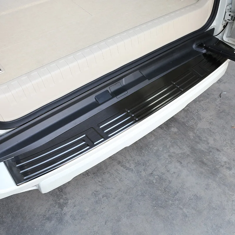 Сталь Задний бампер протектор задний кожух Накладка порога прикрытие потертостей для Toyota Land Cruiser Prado FJ150 150 2010- год