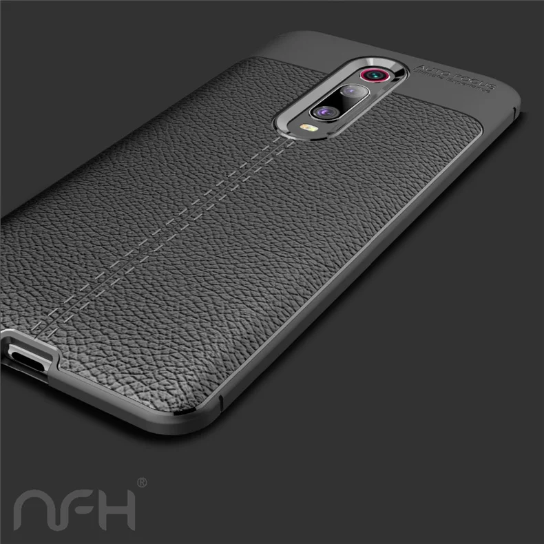 REDMI K20 Ретро личи Кожа Мягкий силиконовый чехол для Xiaomi Redmi K20 Pro 6,3" телефон противоударный защитный чехол на K 20