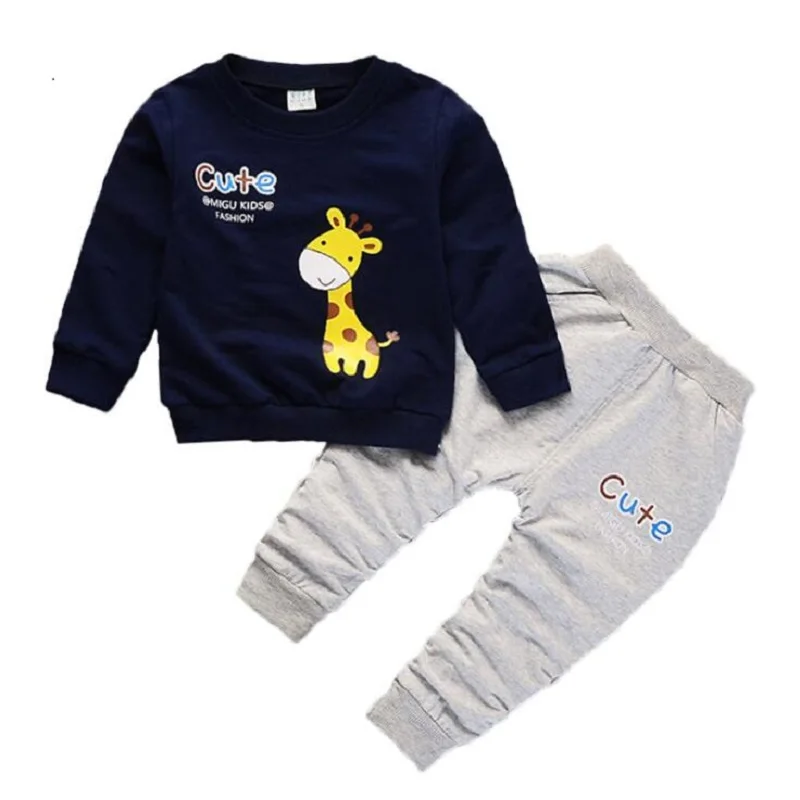

Star Boy Sports Suit 2019 New Boys Clothing Set Spring and Autumn Cotton Baby Child Suit Long Sleeve T-Shirt + Pants Outfits