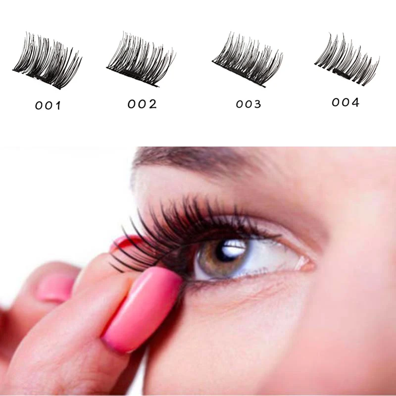 Buy Yansh 3D Double Eyelashes Natural Beauty No Glue Reusable Fake Eye