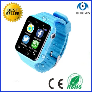 

Original boy girl GPS Bluetooth Smart Watch for kids watchphone support SIM /TF dial call facebook for ios android pk q50
