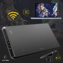 Cheapest XP-Pen Star05 Wireless Battery-free Stylus Graphics Drawing Tablet/Drawing Board with Touch Express Keys openCanvas for Gift