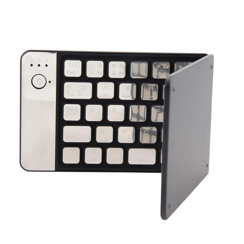 

Ultra Thin Mini Bluetooth 3.0 Foldable Keyboard Wireless Folding BT With Touchpad Keyboard For Tablet PC Laptop ipad Mobilephone