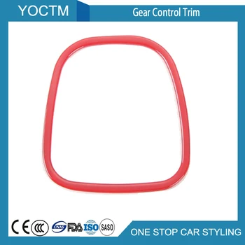 

1 pcs Blue/Red/Black Central Control Gear Trim Box ABS Cover Frame Sticker Fits For Jeep Compass Car Interior Accessories 2017+