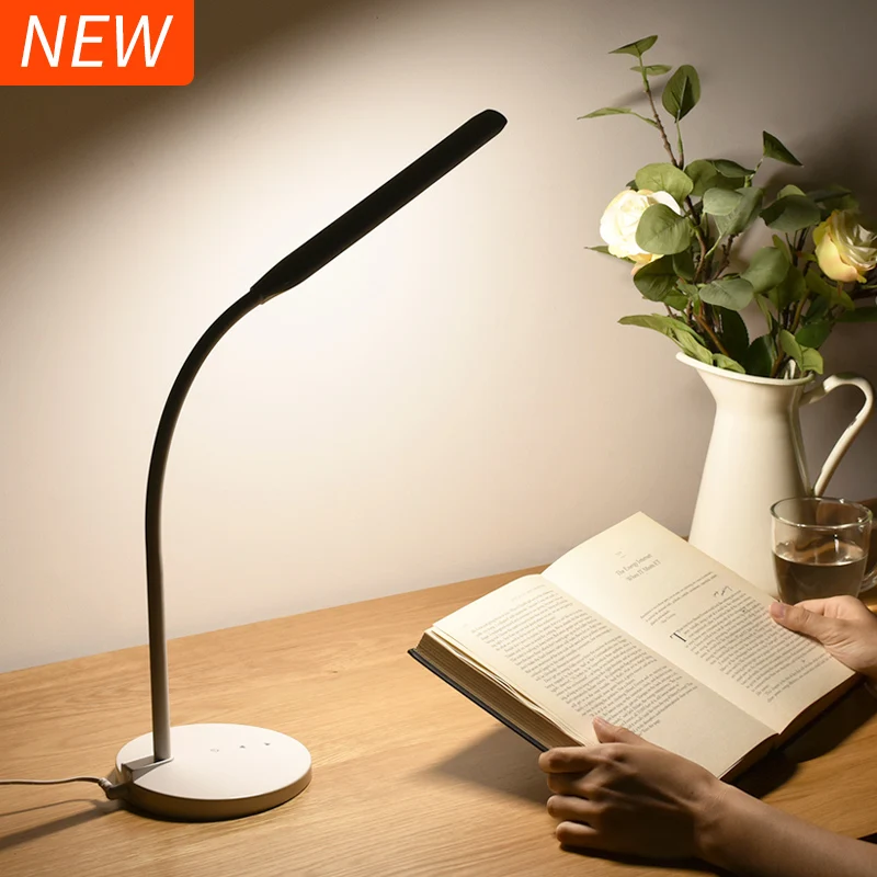 Super Bright Led Desk Lamp 4000k 5 Level Dimmer Touch Sensor