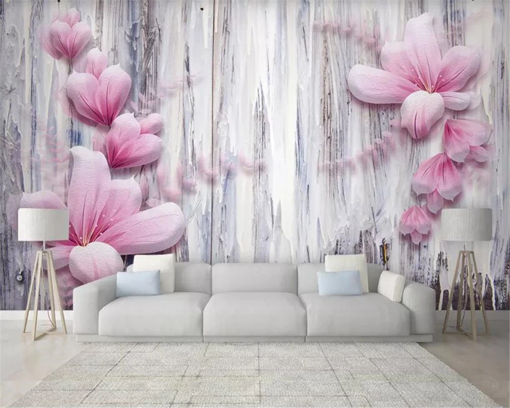 

beibehang Custom 3D photo wallpaper flower mural living room bedroom TV background wall mural 3d wallpaper papel pintado tapety