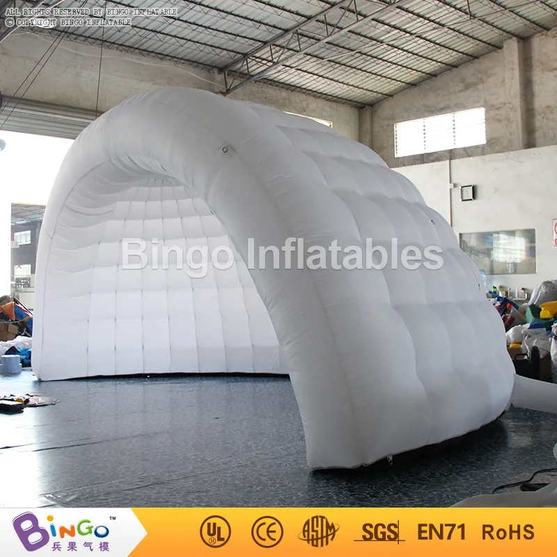  Free shipping 5X3X2.5 M inflatable half dome igloo for outdoor event durable inflatable dome tent f