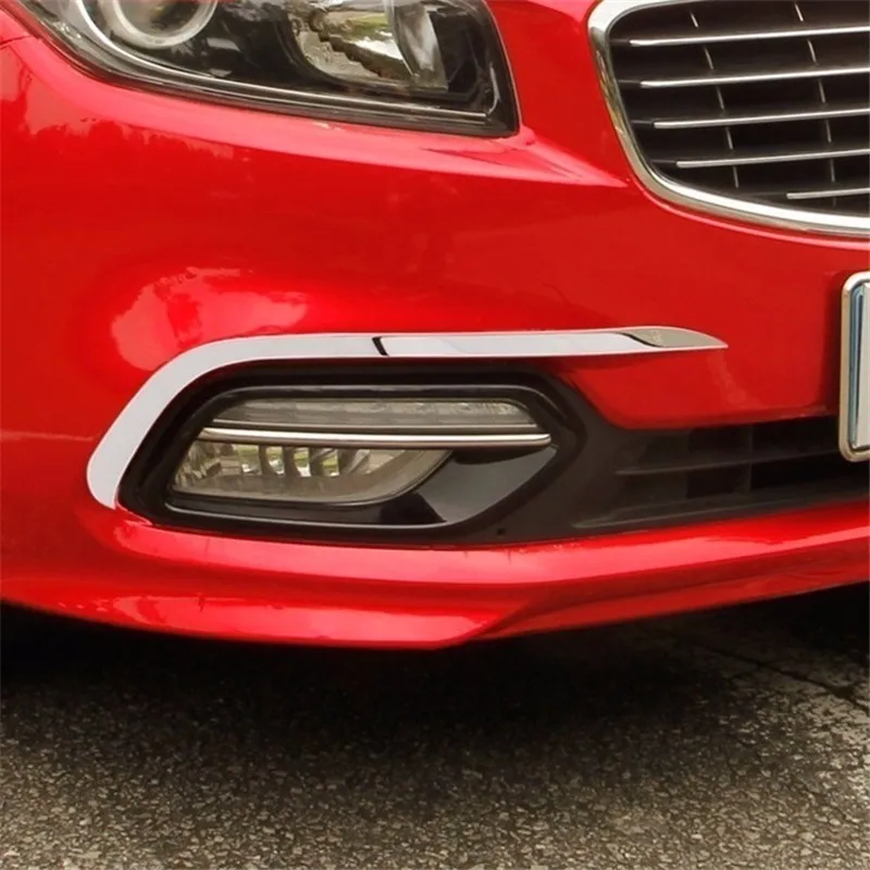 car accessories chromium front fog lamp decorative refit exterior parts sequins modified stainless steel FOR Kia K4 car accessories chromium front fog lamp decorative refit exterior parts sequins modified stainless steel FOR Kia K4