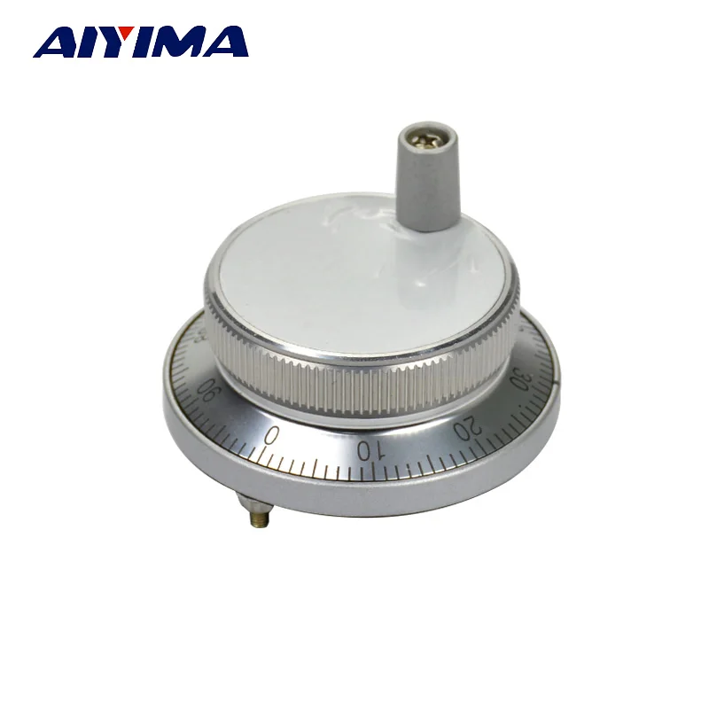 

Aiyima Hand wheel Pulse Encoder 100PPR CNC Mill Router Manual Control For CNC System