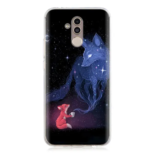 Мягкий чехол s Space Fox для huawei mate 10 20 Pro mate 20 Lite P20 P30 Lite P Smart Plus чехол Coque - Цвет: 06