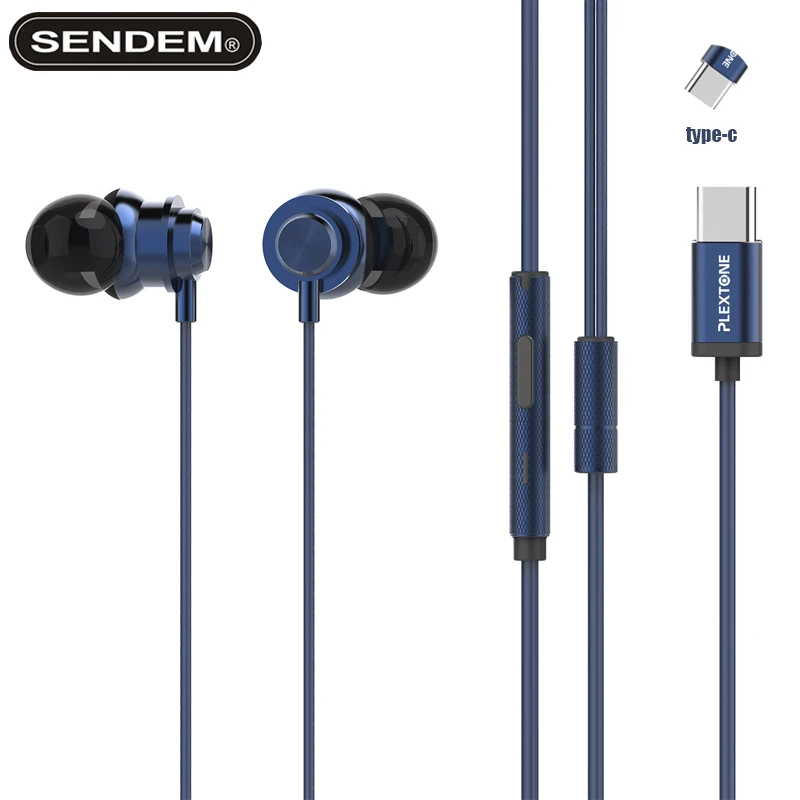 X56M Type-C Earphone Waterproof In-Ear headphones Wired Control Digital Hifi headset With MIC For Xiaomi7/8 huawei P20 Mate10/9 |