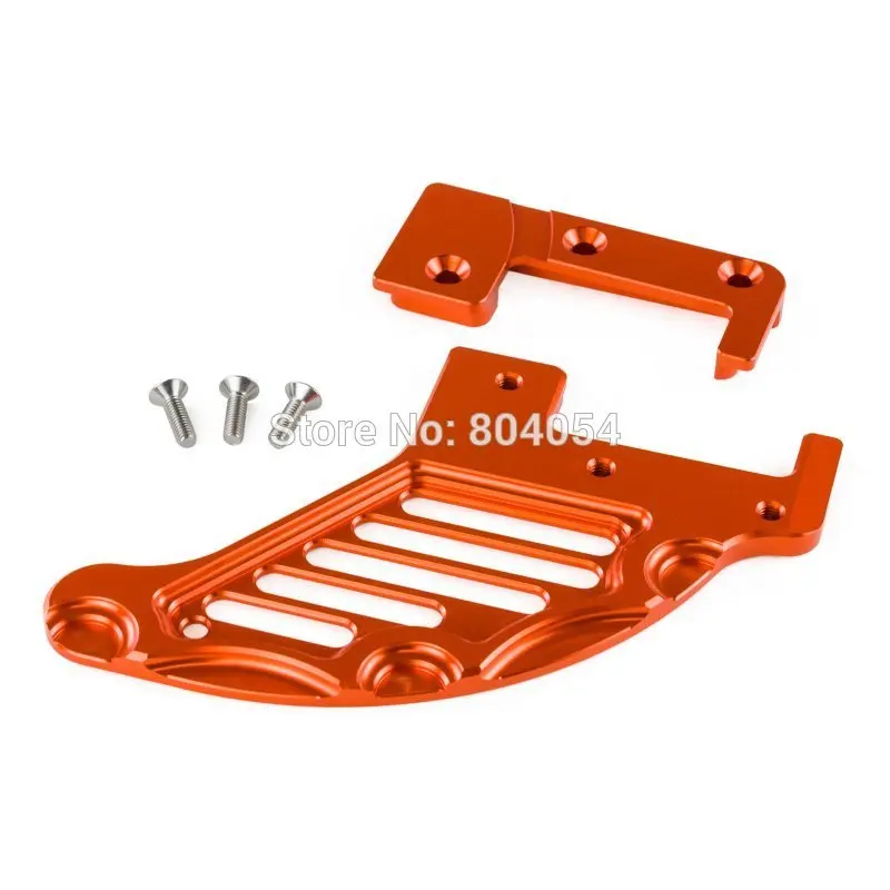 ORANGE CNC REAR BRAKE DISC GUARD For KTM EXC EXC F SX SX F XC XCF