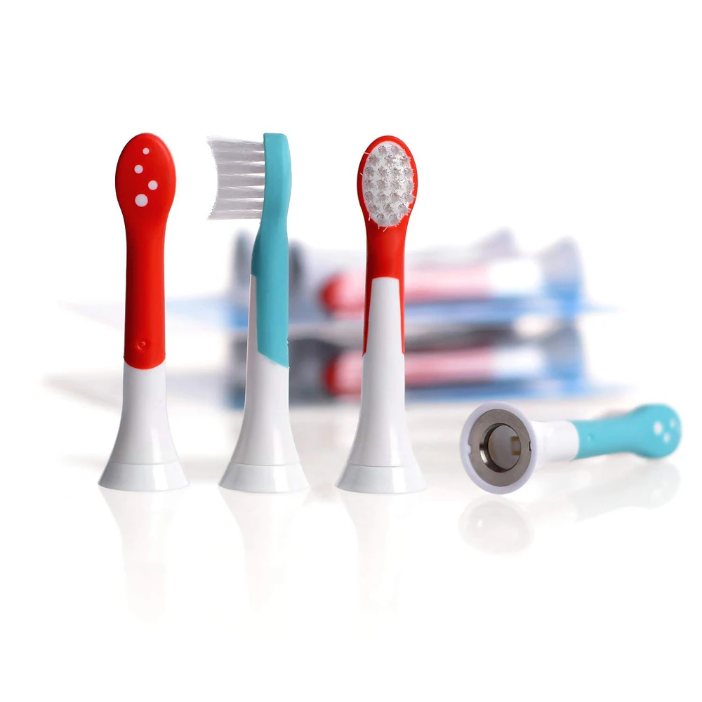 8 шт./1 упаковка детских зубных щеток для Philips Sonicare Kids HX6311 HX6032 HX6033 HX6034 замена электрической зубной щетки, Возраст 4-7