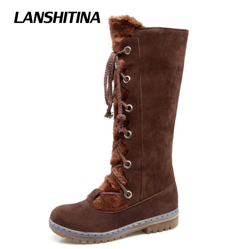 long flat boots womens