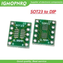 Placa de transferência soft 23 msop10 umax para dip10, adaptador de placa de mergulho sot-23 MSOP-10 para dip, com 10 peças-10 10
