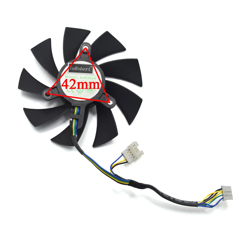 Вентилятор охлаждения 87 мм GA92S2H 100 GAA8S2H GAA8S2U 4Pin для ZOTAC GTX 1060 1070 Ti MINI HA 1080 Dual