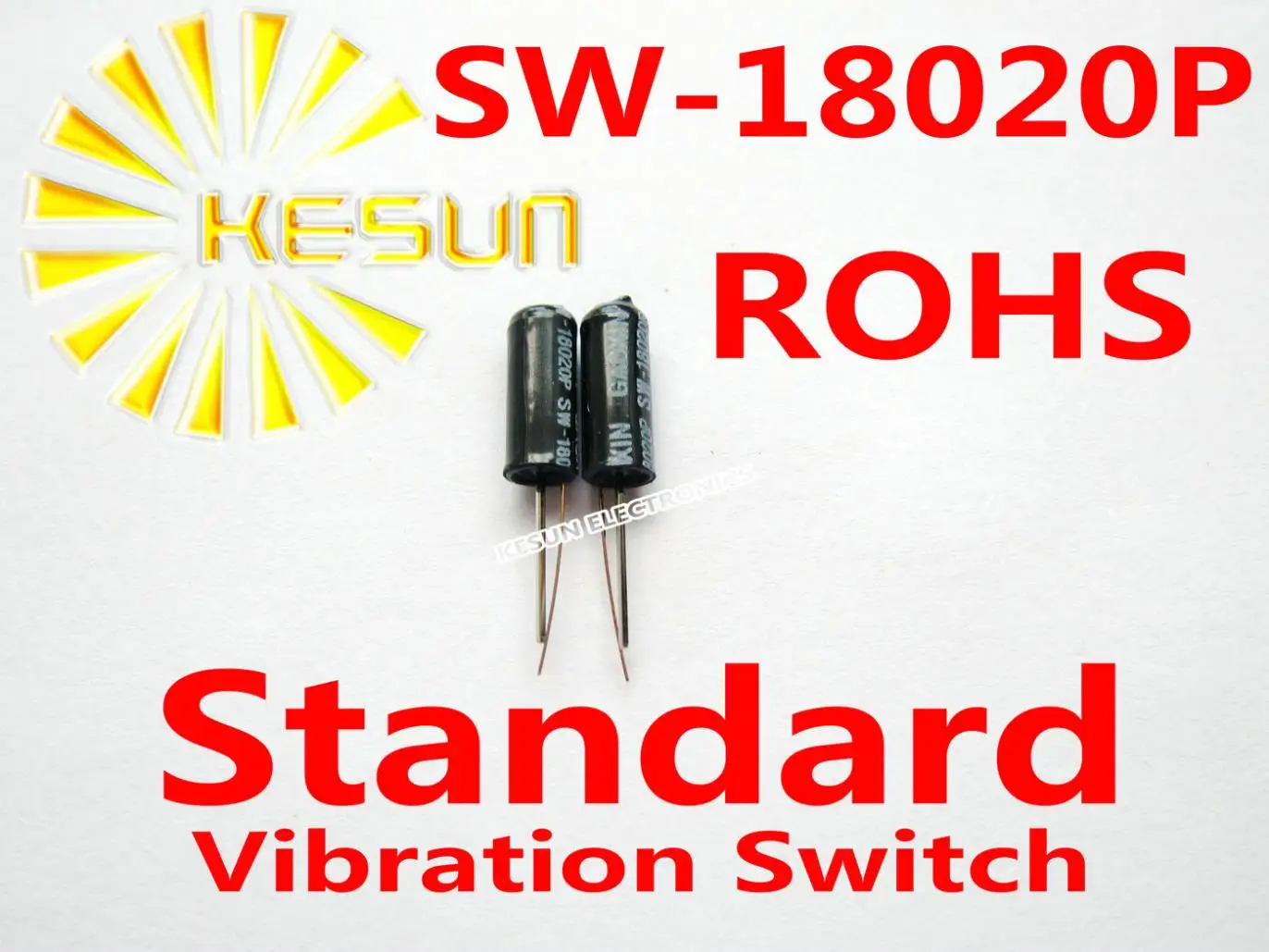 

1000PCS/LOT SW-18020P Sealed Vibration switch / shaking switch / vibration sensor