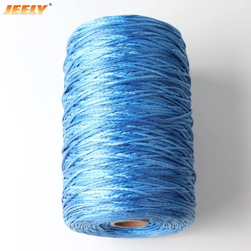 شحن مجاني 150LBS 0.8 مللي متر الجوف جديلة ونش كابل UHMWPE ونش حبل قطر 8 السواحل 1000 M