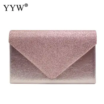 

Banquet Glitter Envelope Clutch Corduroy Crossbody Bags Women'S Bag Evening Party Square Shape Sequined Clutches Purse Ladies