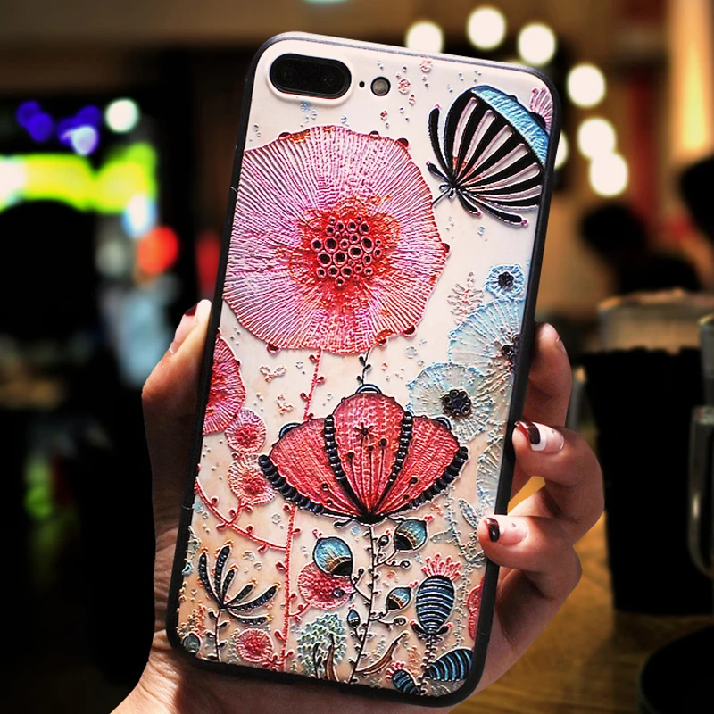 YuoTuo роскошный 3d милый ТПУ чехол для телефона apple iphone 8 plus силиконовые аксессуары с