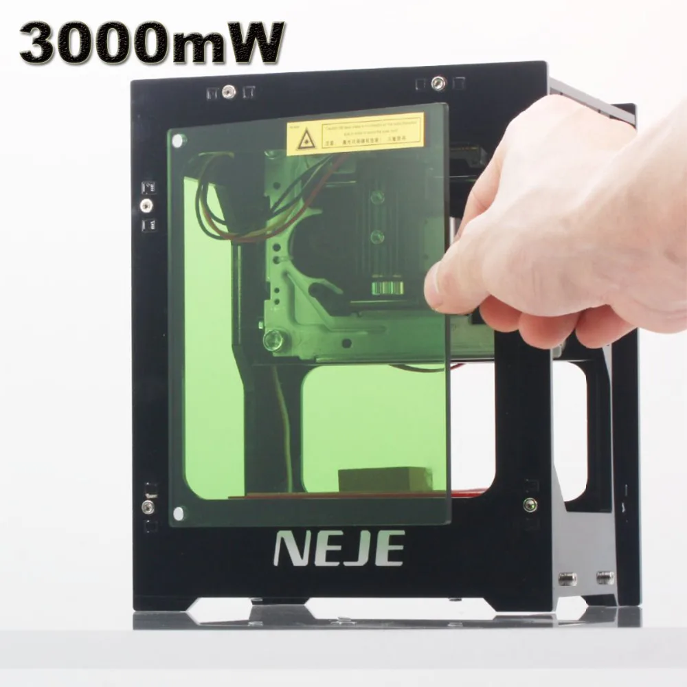 astounding  NEJE DK-BL 3000mW 445nm Laser Engraving Machine DIY USB Bluetooth MINI CNC Laser Engraver Wood Work