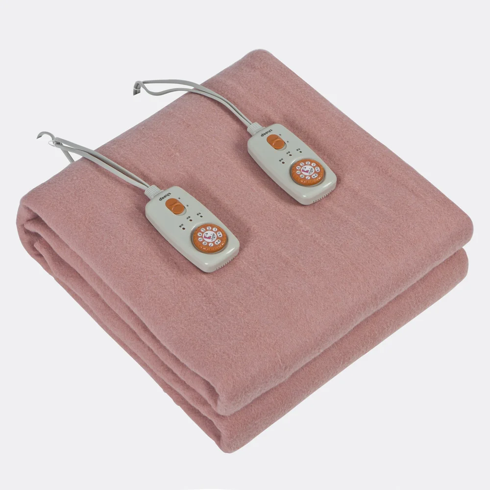Sheep carbon fiber electric heating blanket far infrared therapy electric bed double dual