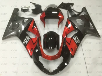 

GSX R600 R750 R1000 2000 - 2003 K12 Abs Fairing GSX R600 R750 R1000 2002 2002 Silver Red Black Motorcycle Fairing