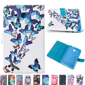 

For Samsung Tab A6 7.0 2016 Leather Case for Samsung Galaxy Tab A 7.0 T280 T285 SM-T280 Cases Cover Tablet Fashion Funda Shell