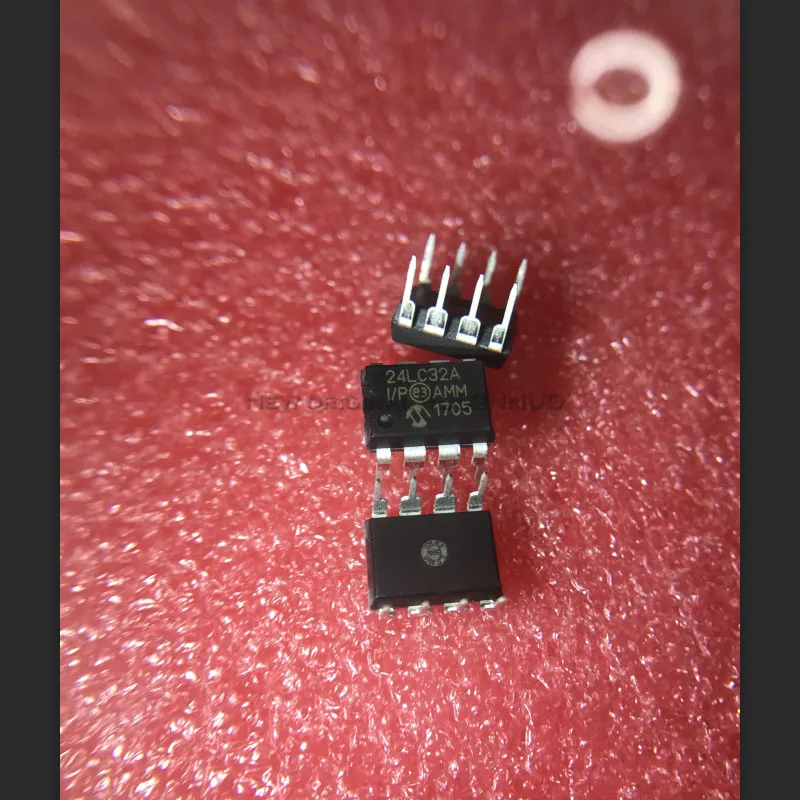 

5PCS/LOT 24LC32A PIC24LC32A-I/P DIP-8 Memory chip