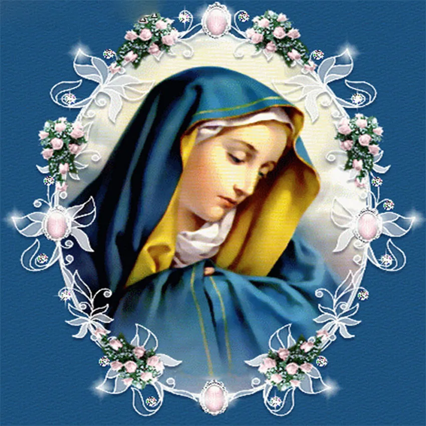 

5D, Diamond Embroidery, DIY, Full Diamond Painting Cross Stitch, Our Lady, Religion, Diamond Mosaic, Wall Stickers,Decoration
