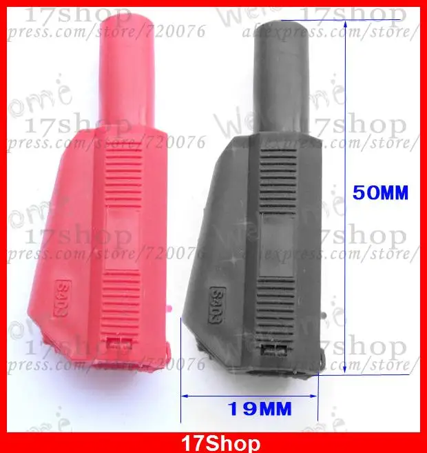

2PC Multimeter Test Probes BANANA Plug Cables connector
