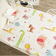 Детские большого размера, хлопковые детские простыни для кровати, простыни для новорожденных мальчиков и девочек, постельные принадлежности 180*110 см