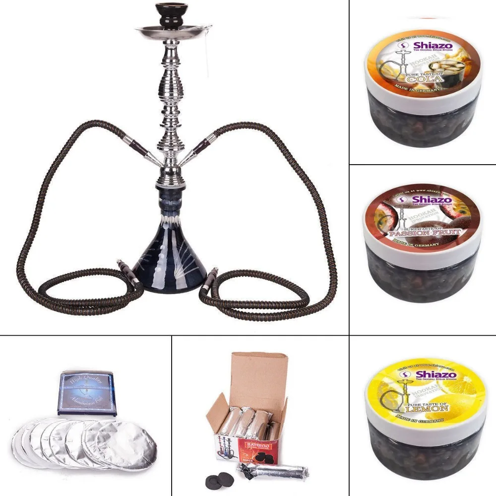 53 cm Glass Bottle Hookah Shisha Smoking Water Pipes Hookah Accessory